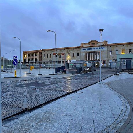 Rzeszowskie Centrum Komunikacyjne na chwilę przed otwarciem [STYCZEŃ 2024] - fot 1